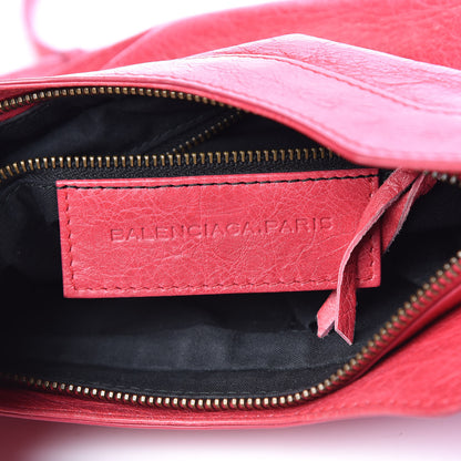 Balenciaga Agneau Classic Hardware Hip Rose Thulian 6 of 12