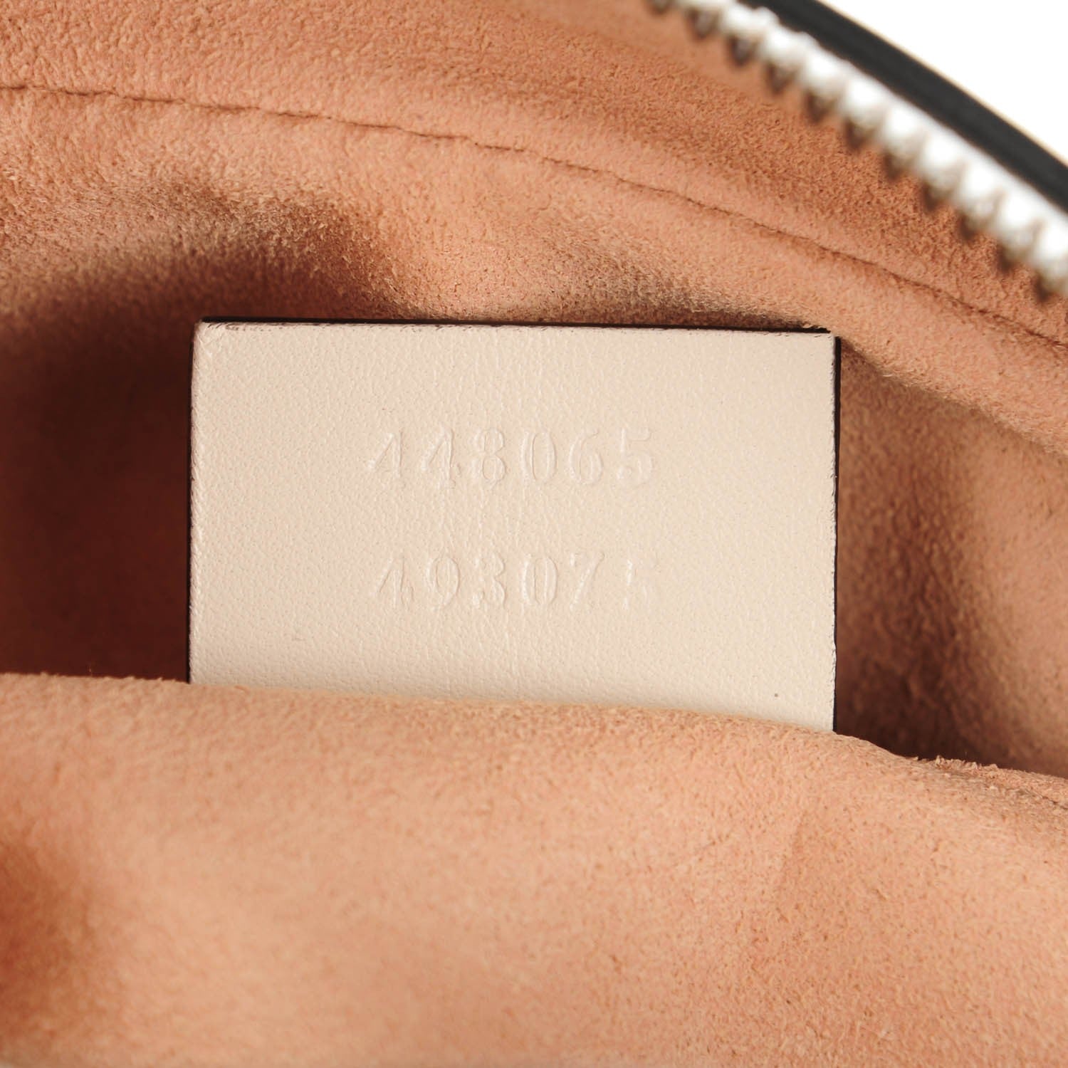 Gucci Calfskin Matelasse Mini GG Marmont Chain Shoulder Bag White 7 of 7