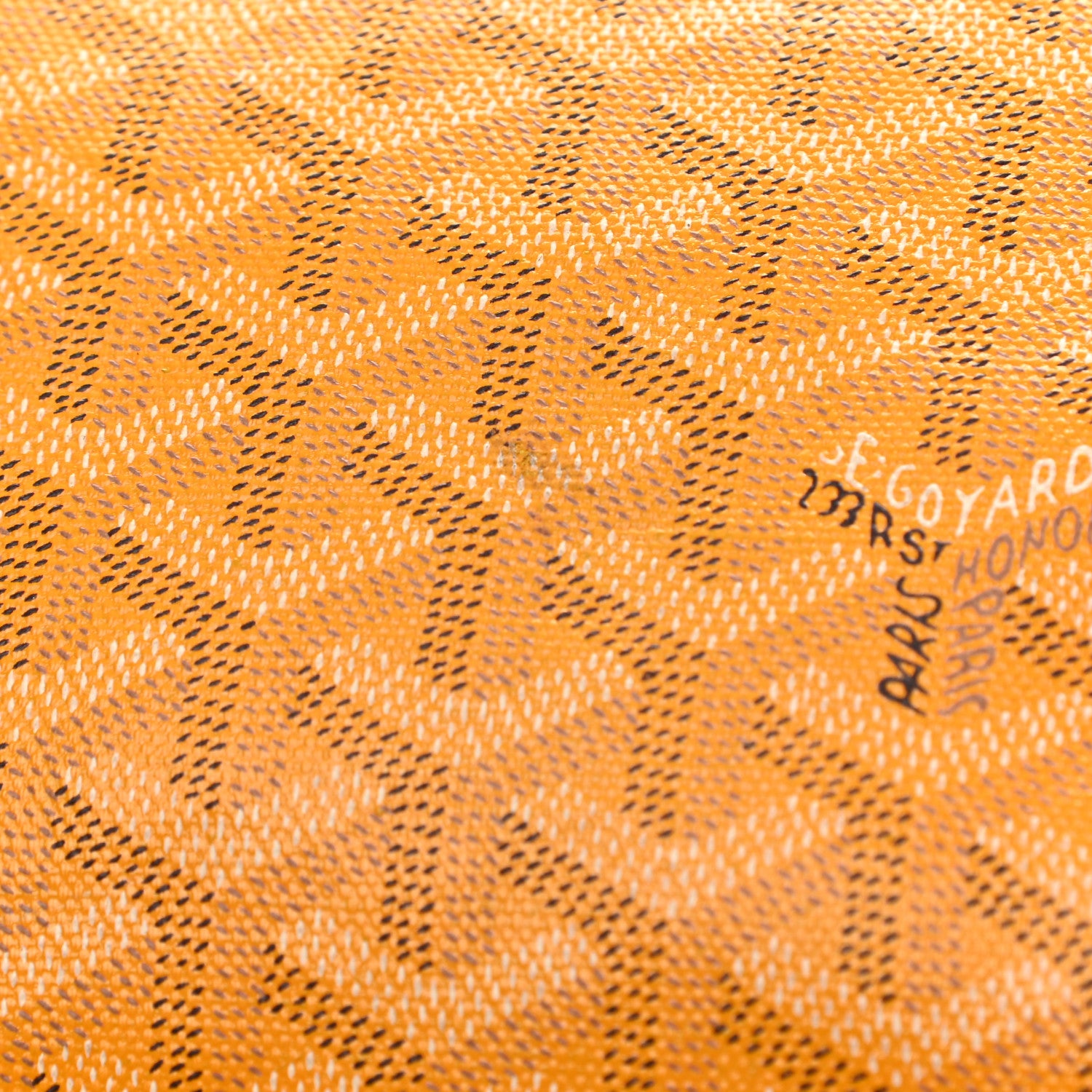 Goyard Goyardine Sac Hardy Pet Carrier PM Yellow 14 of 14