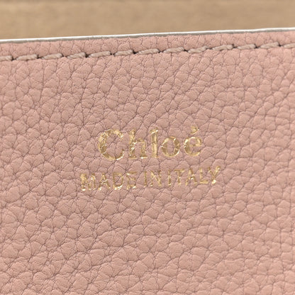 Chloe Grained Lambskin Mini Drew Shoulder Bag Cement Pink 6 of 10