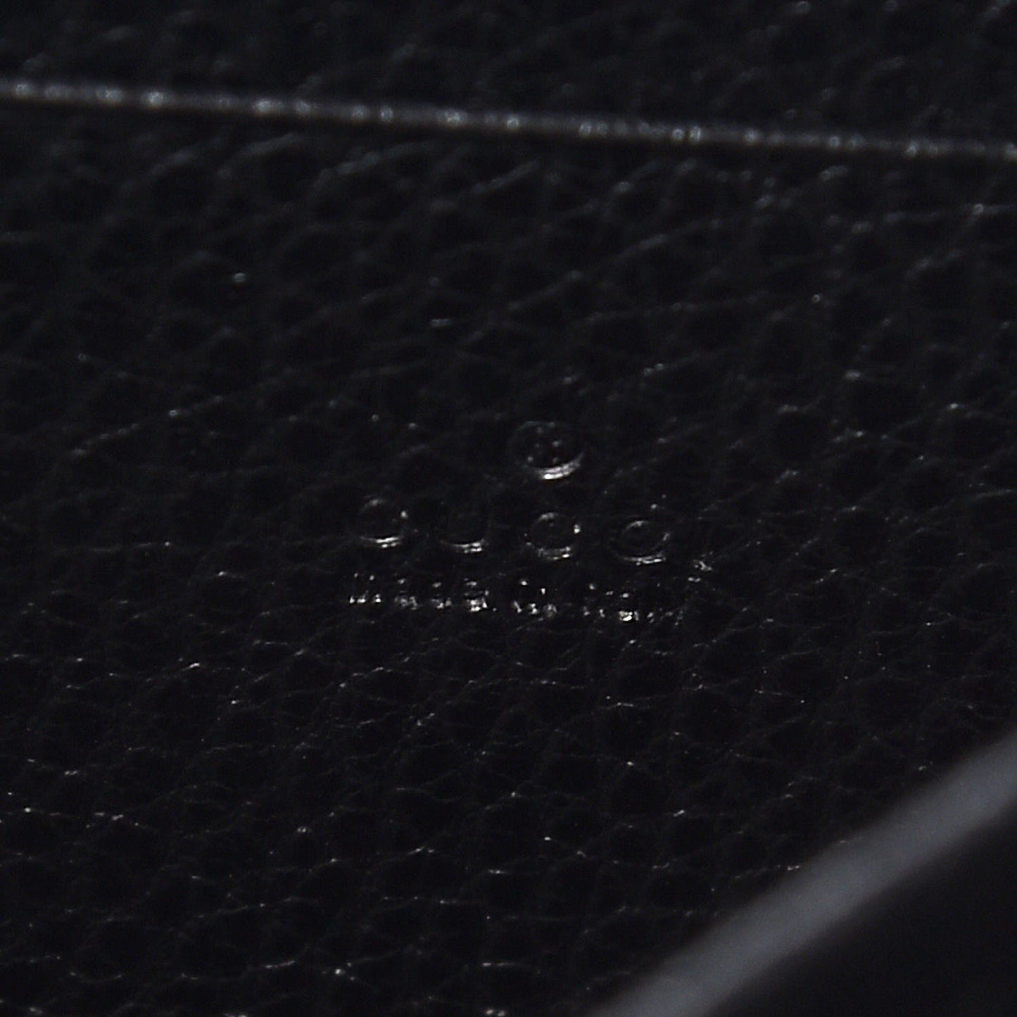 Calfskin Mini Dionysus Chain Wallet Black