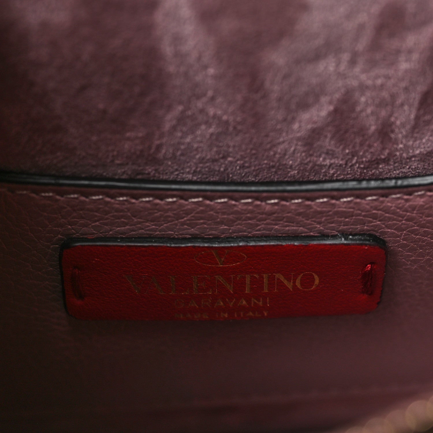 Valentino Garavani Buffalo Rockstud No Limit Top Handle Bag Lipstick 6 of 8