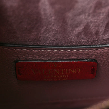 Valentino Garavani Buffalo Rockstud No Limit Top Handle Bag Lipstick 6 of 8