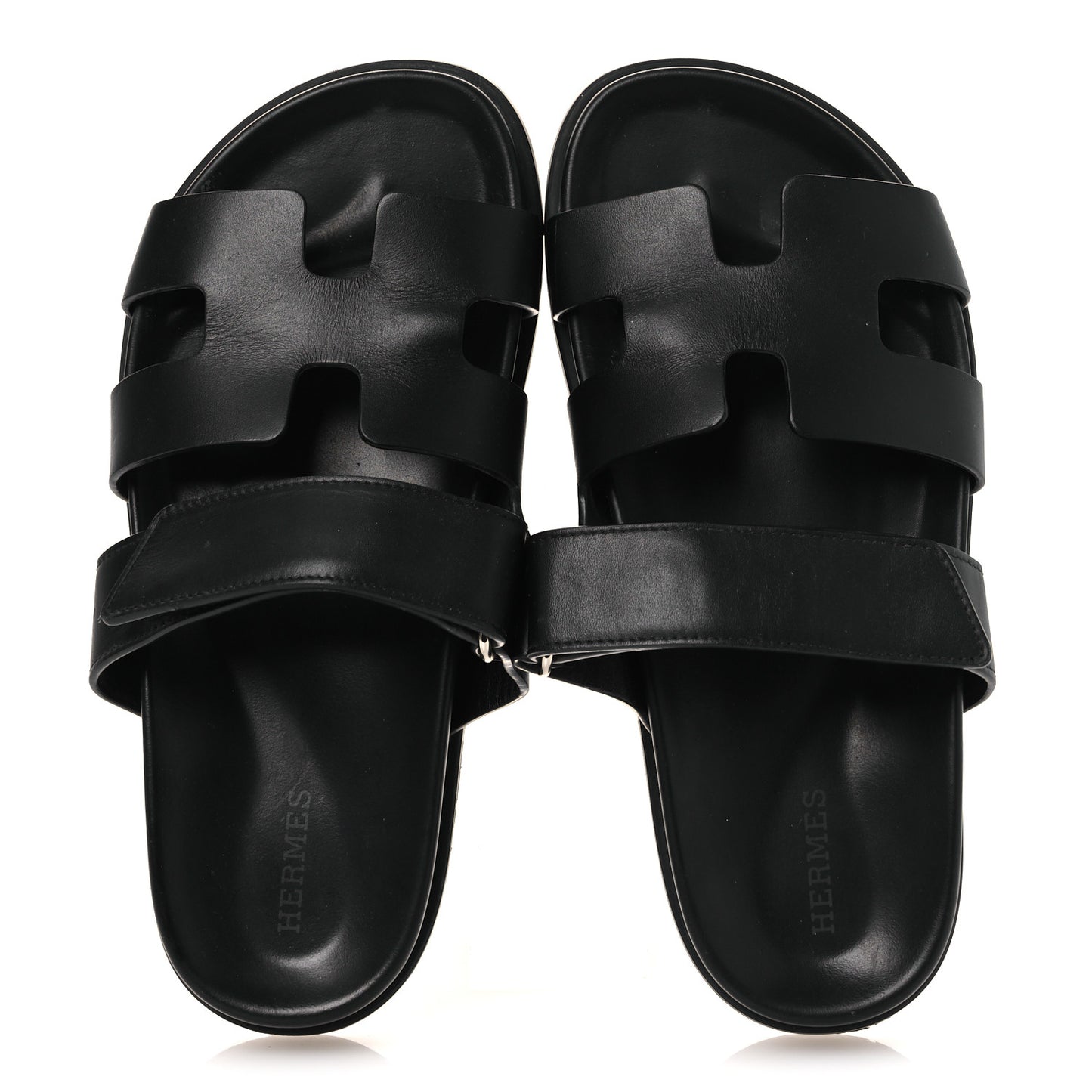 Calfskin Womens Chypre Sandals 36 Black