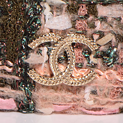 Chanel Tweed CC Wide Bangle M 3 of 4
