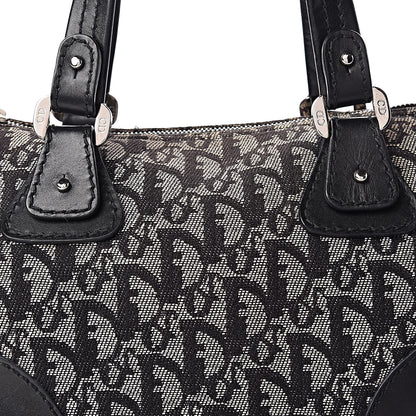 Christian Dior Monogram Boston Black 8 of 17