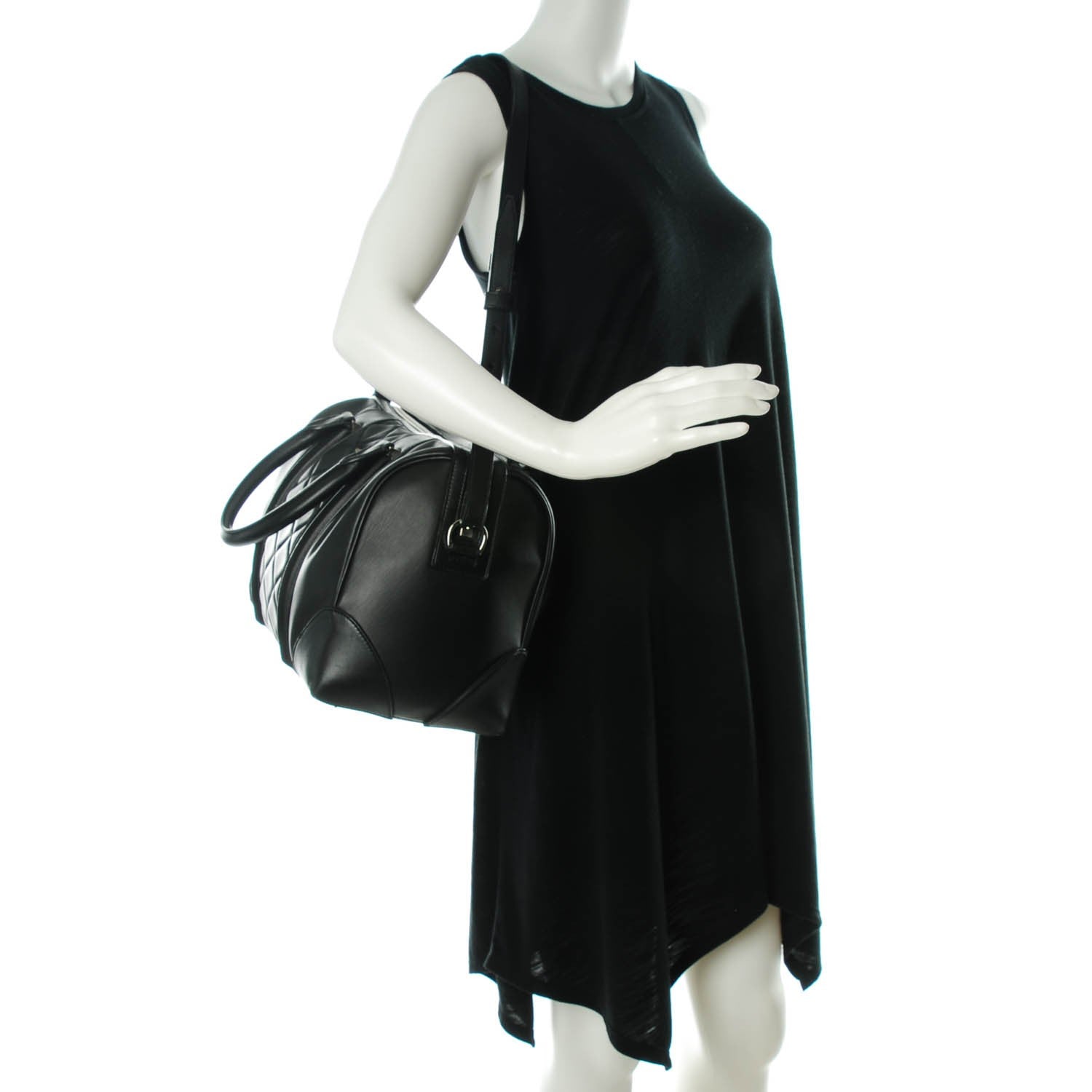 Givenchy Lambskin Quilted Medium Lucrezia Black 2 of 7