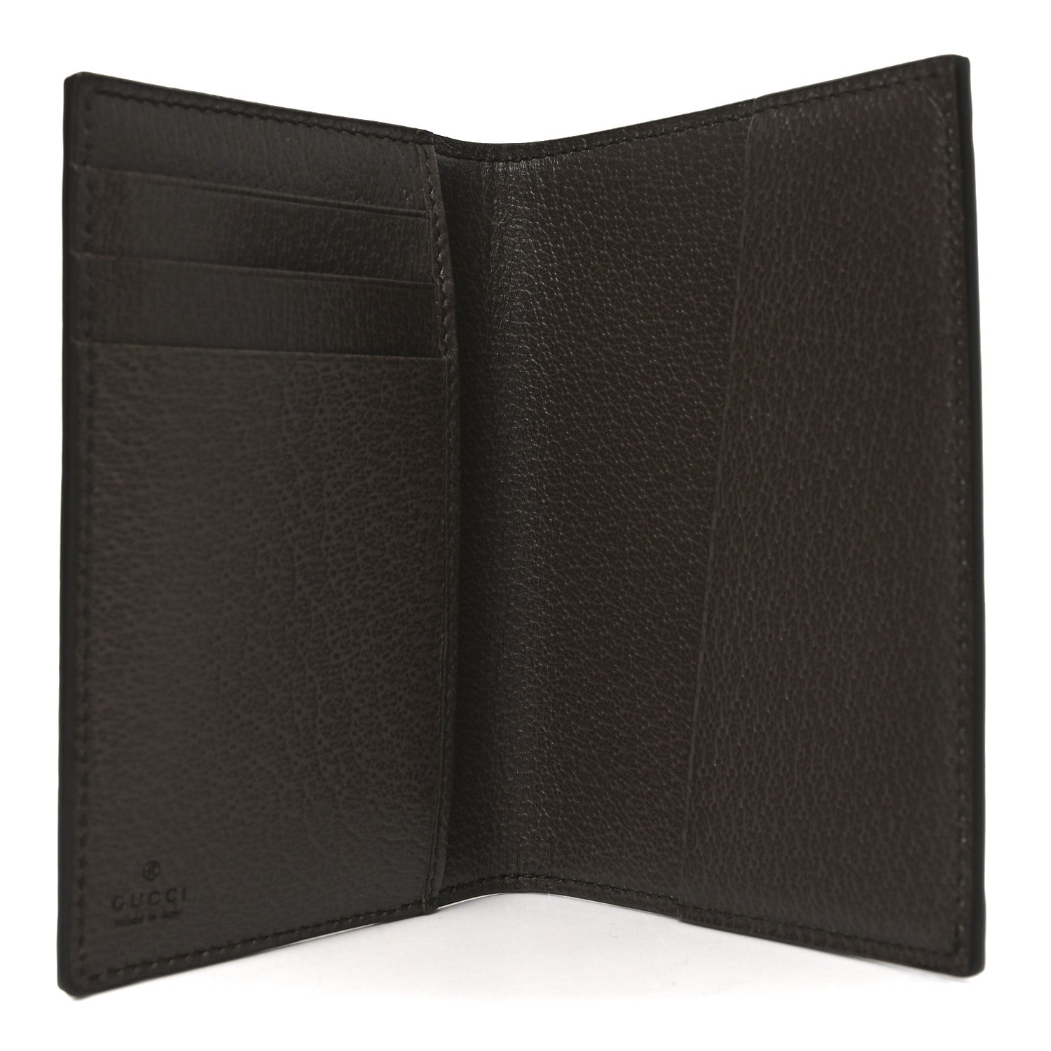 Gucci GG Supreme Monogram Web Ophidia Passport Case Beige New Acero 5 of 7
