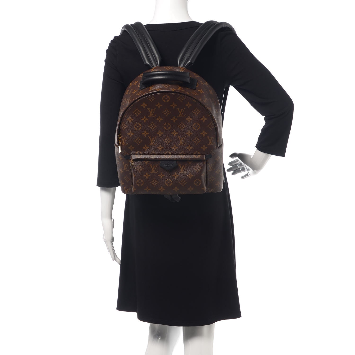 Louis Vuitton Monogram Palm Springs Backpack MM 2 of 9