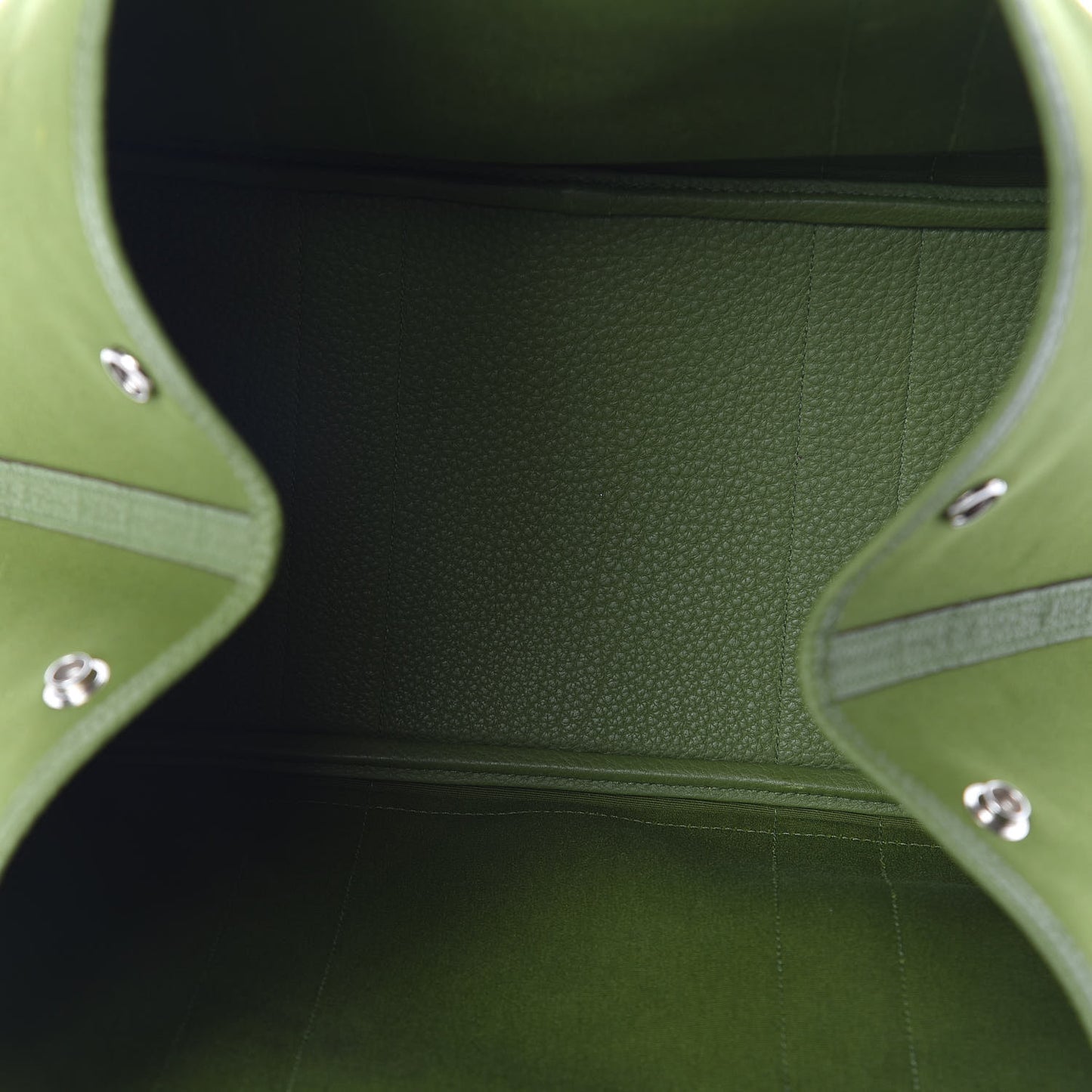 Toile Buffle Gala Garden Party 36 MM Tote Vert Anis