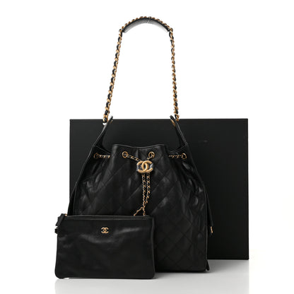 Chanel Caviar Quilted Medium Chanel 25 Handbag Black 12 of 12