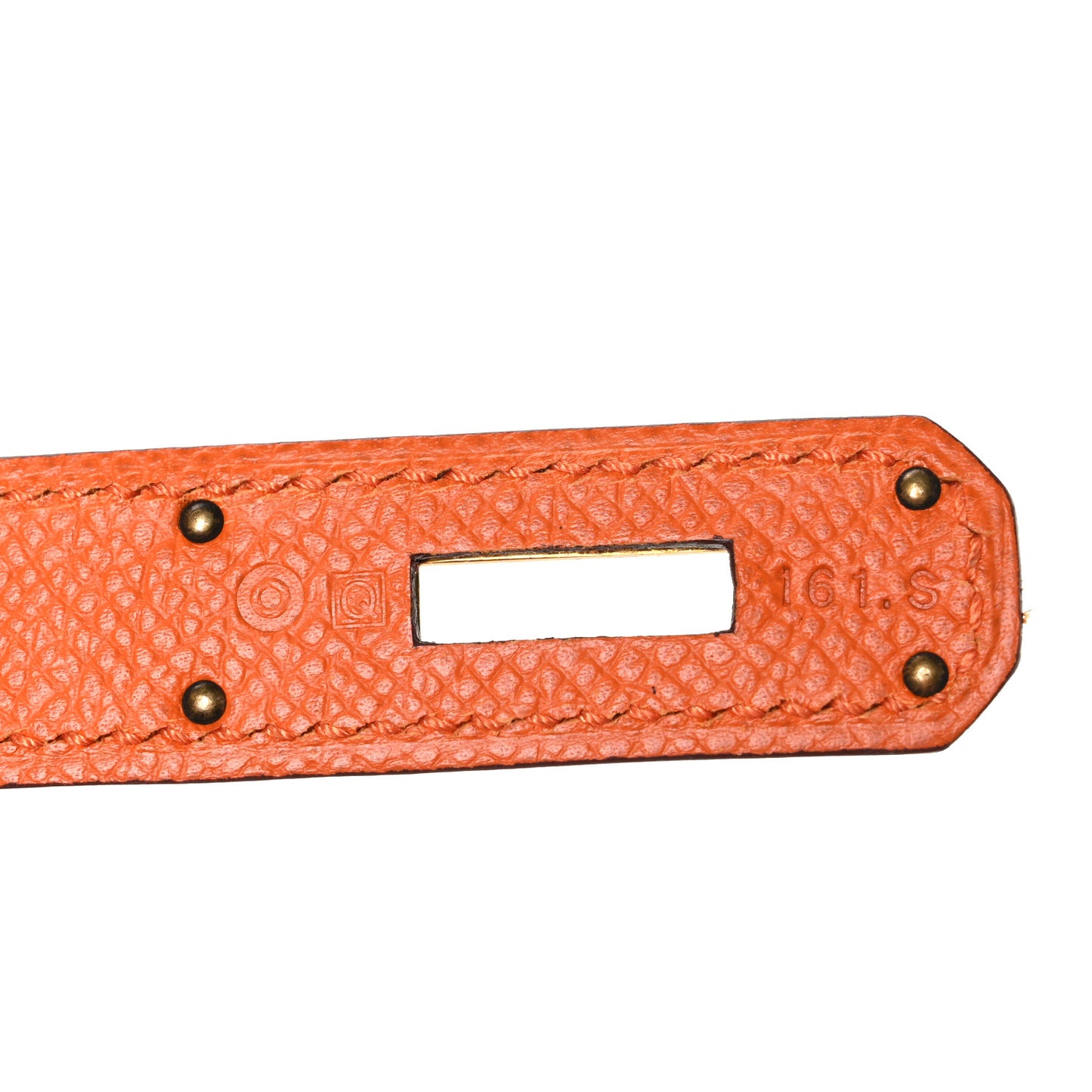Epsom Birkin 35 Orange