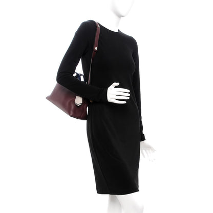 Fendi Vitello Dolce 4 Color Medium By The Way Boston Bag Bordeaux Grigio Polvere Multicolor 2 of 7