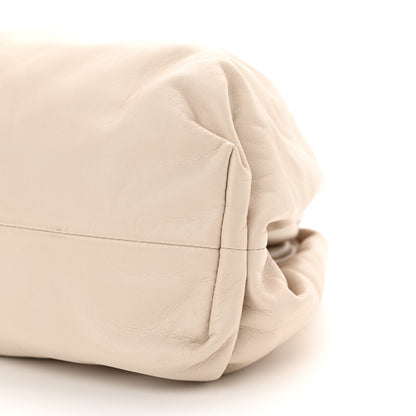Bottega Veneta Smooth Butter Calf The Pouch Oversized Clutch Plaster 9 of 10