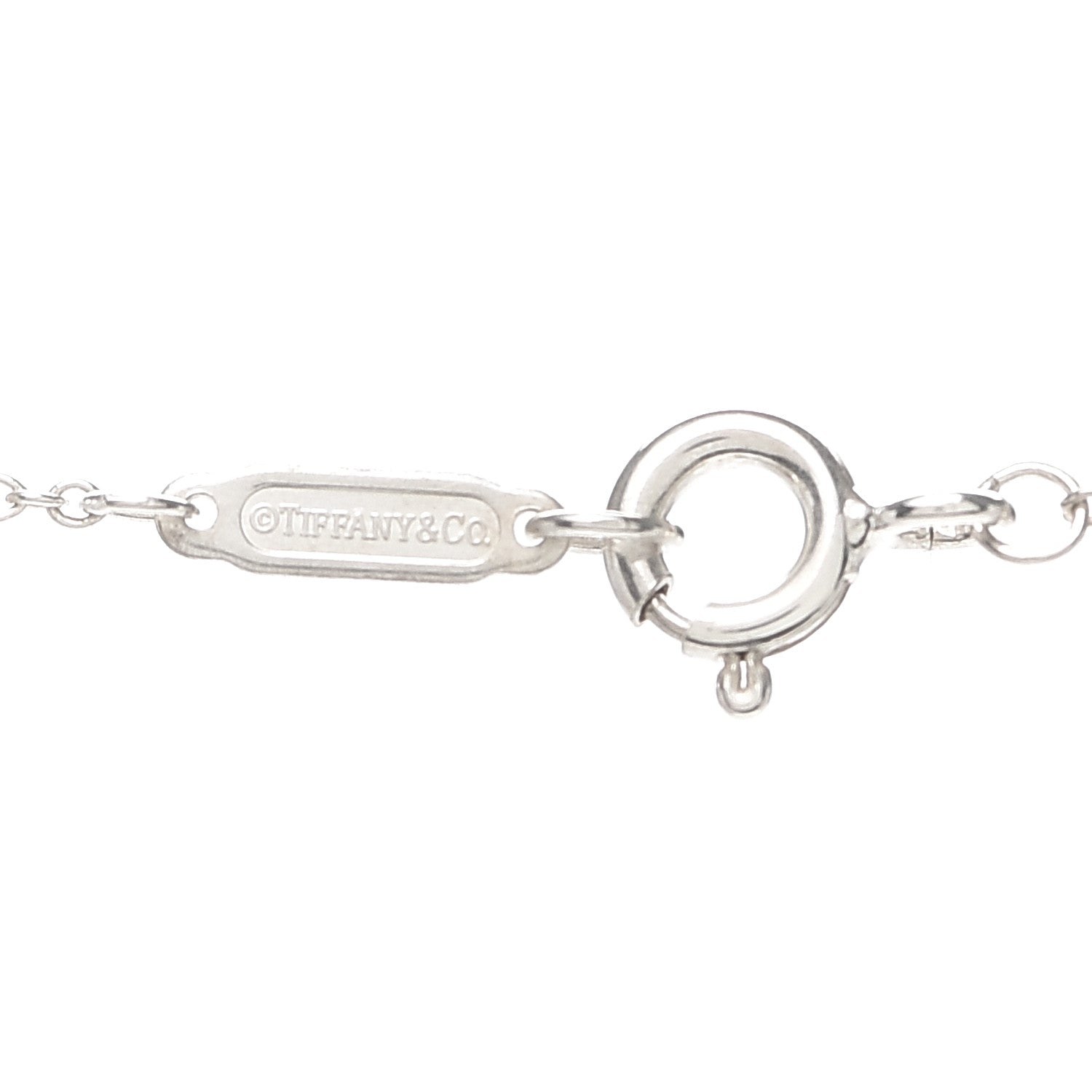 Tiffany Sterling Silver Butterfly Pendant Necklace 4 of 5