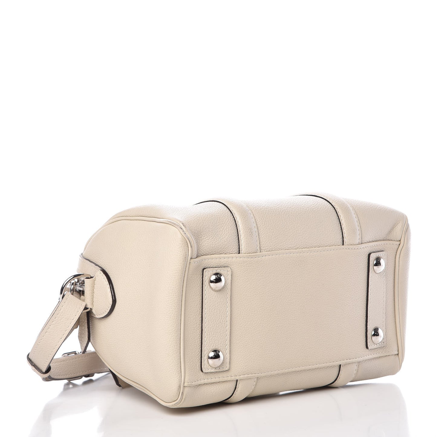 Veau Cachemire SC Bag BB Blanc Casse