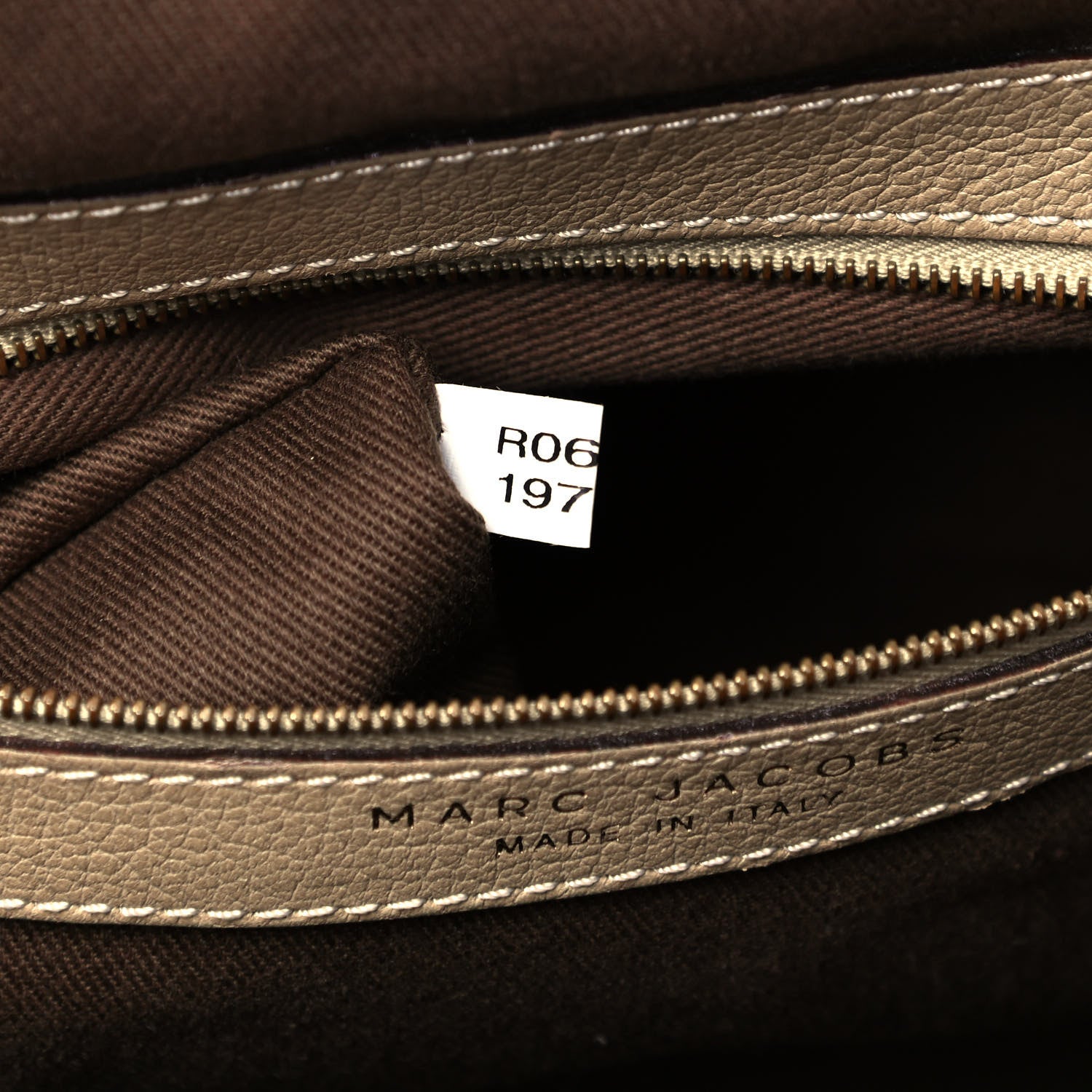 Marc Jacobs Calfskin Quilted Stam Camel 6 of 8