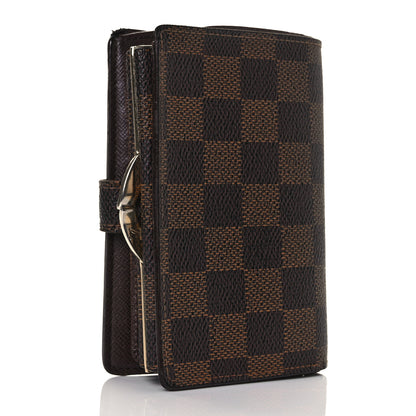 Louis Vuitton Damier Ebene French Purse Wallet 3 of 9