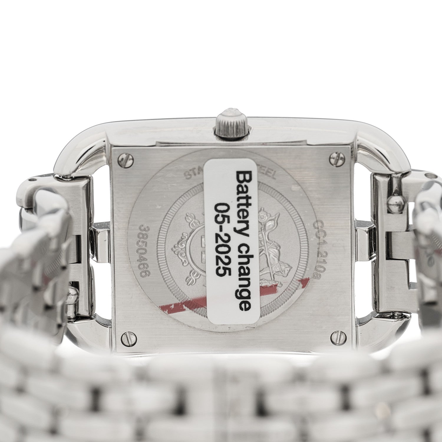 Hermes Stainless Steel 23mm Cape Cod Quartz Watch 5 of 5