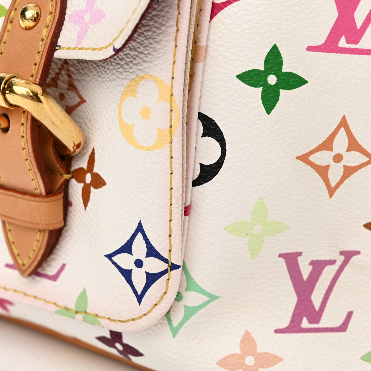 Louis Vuitton Monogram Multicolor Petit Noe White 12 of 15