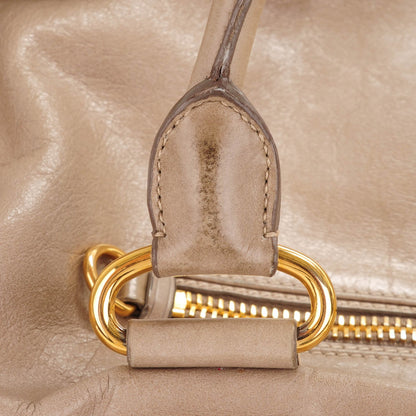 Prada Vitello Shine Shopping Satchel Pomice 11 of 12