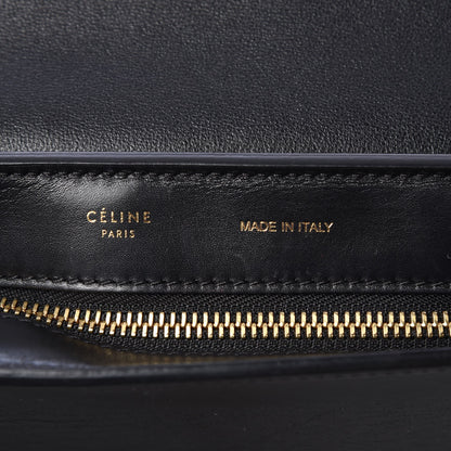 Celine Smooth Calfskin Medium Tri-color Trapeze Blue Lavender 6 of 9