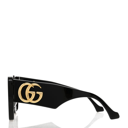Gucci Acetate Square Frame Sunglasses GG0956S Black 3 of 8