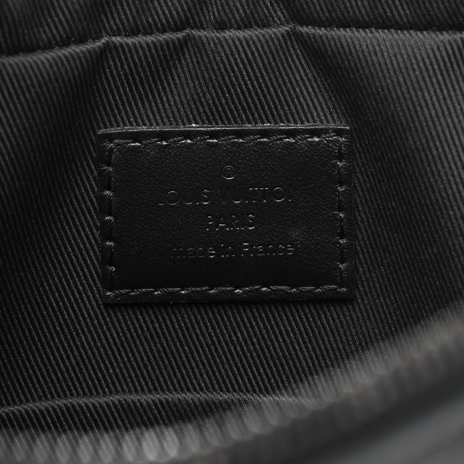 Louis Vuitton Calfskin Monogram Shadow Duo Messenger Black 7 of 11