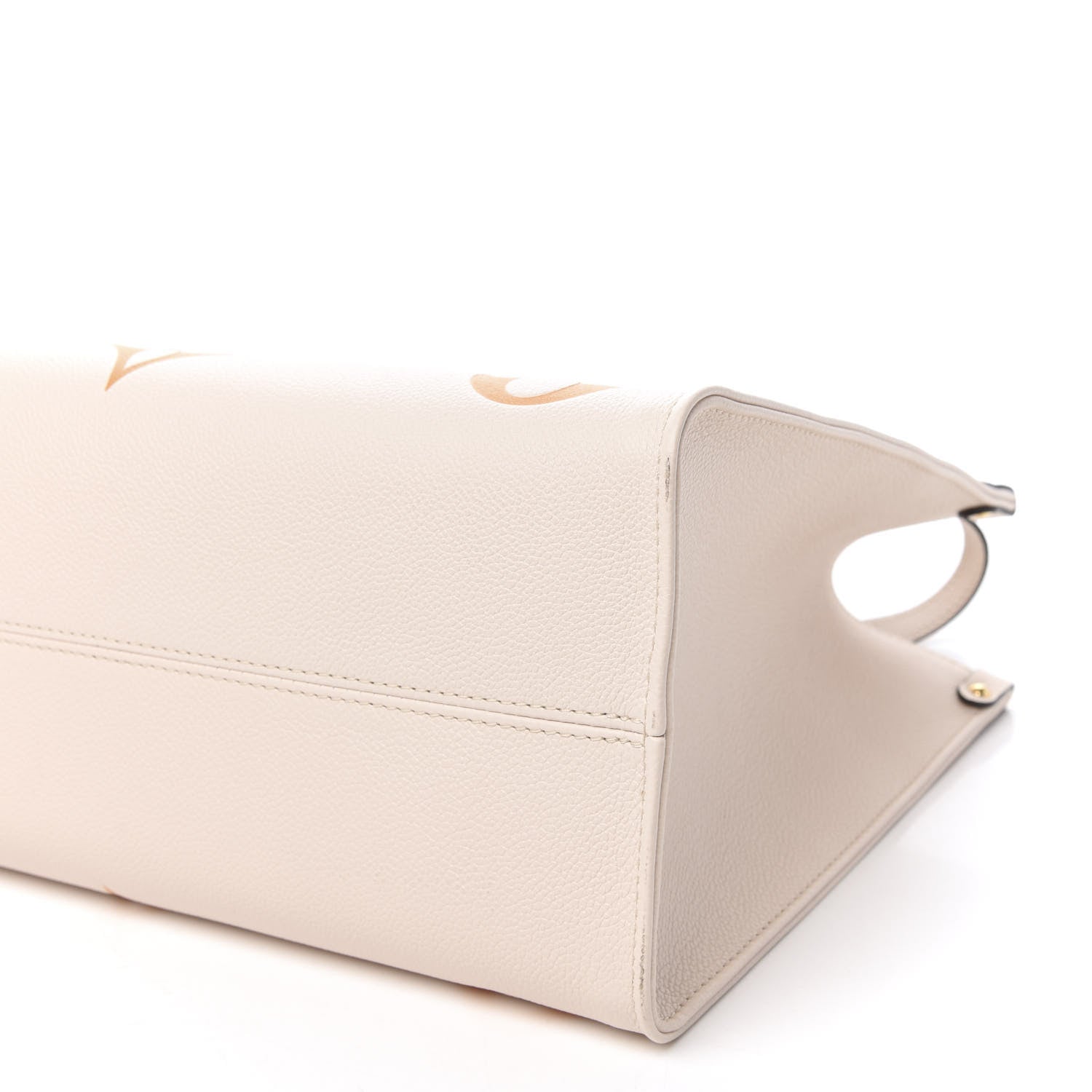 Louis Vuitton Empreinte Monogram Giant By The Pool Onthego MM Cream Saffron 7 of 10