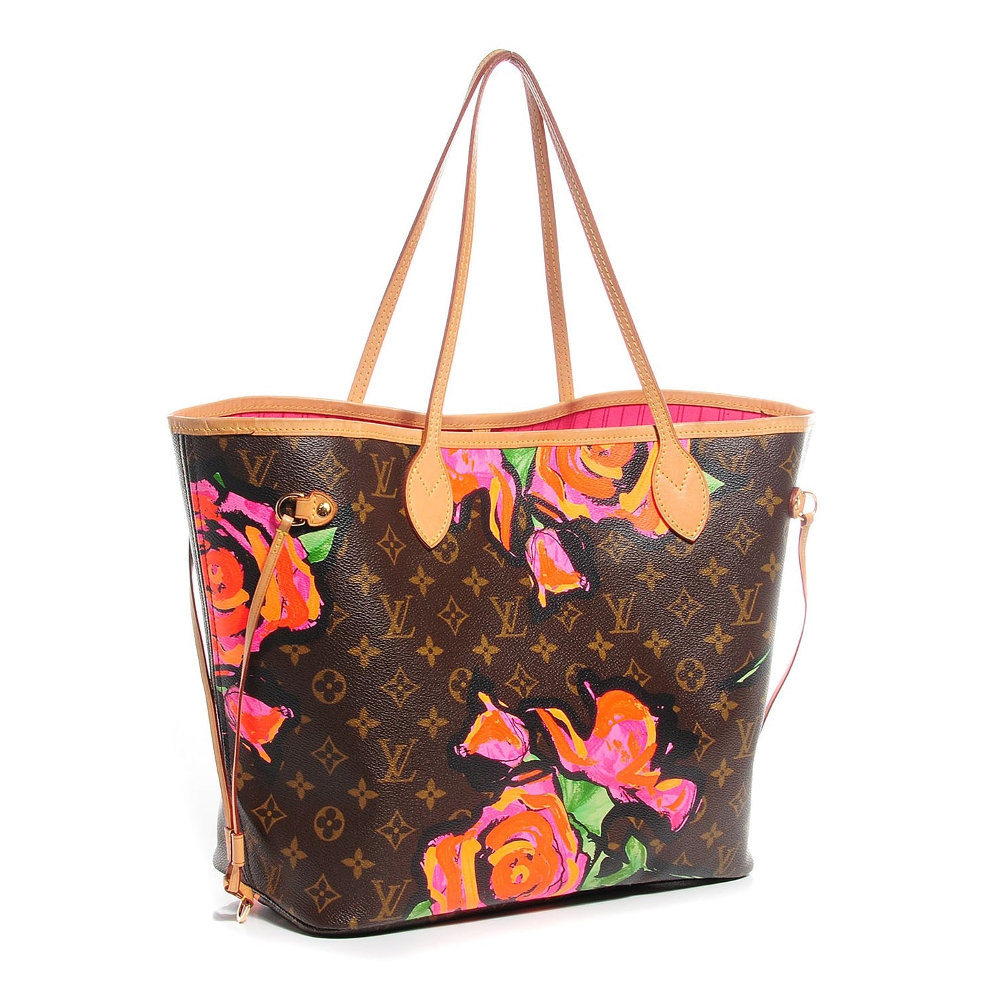 Monogram Roses Neverfull MM