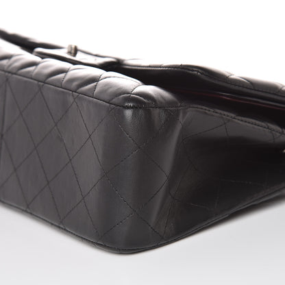 Chanel Lambskin Quilted Jumbo Double Flap Black 9 of 14