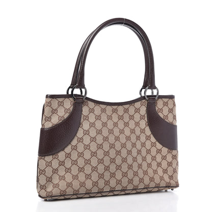 Gucci Monogram Shoulder Bag Dark Brown 3 of 10