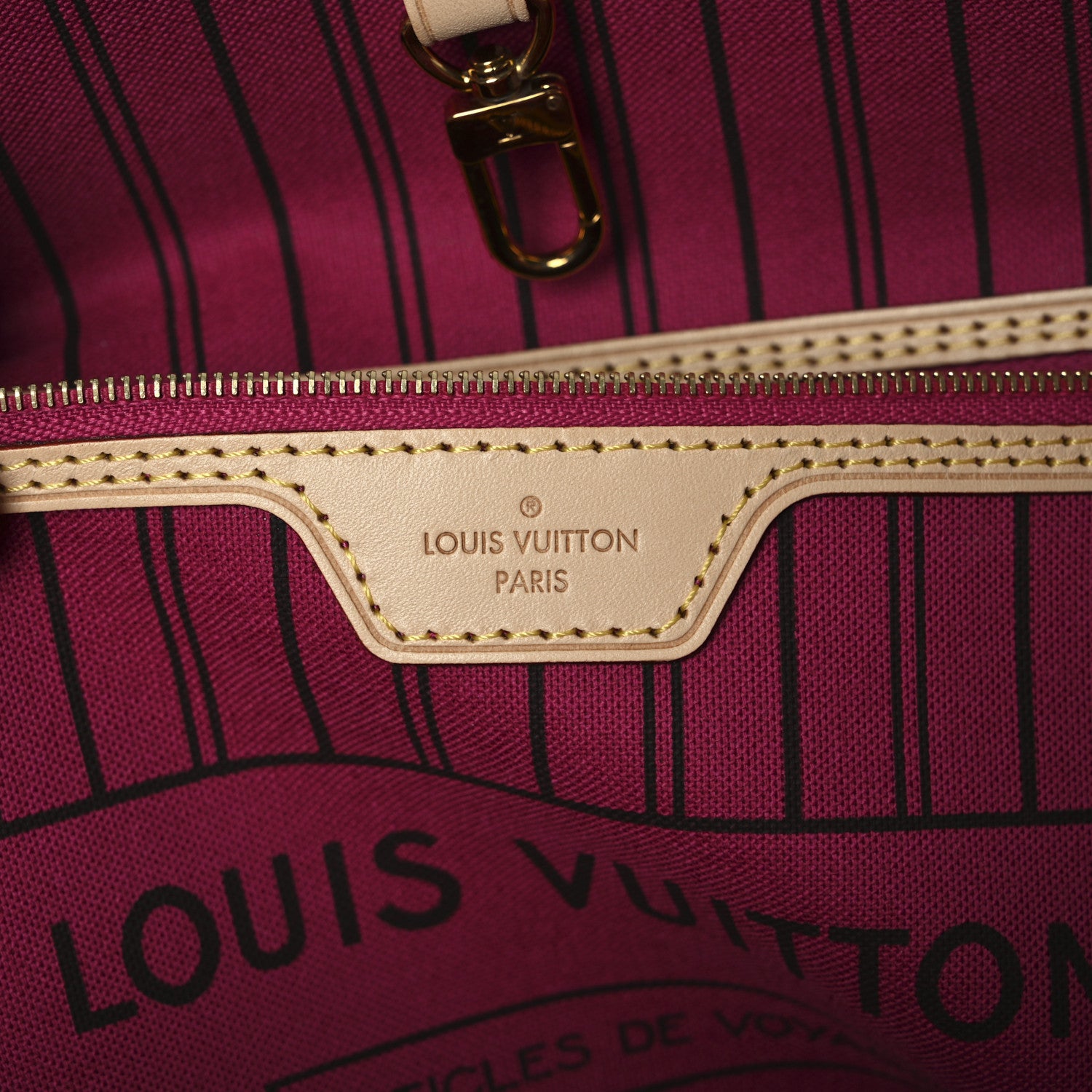 Louis Vuitton Monogram Hawaii V Neverfull MM Hot Pink 15 of 21