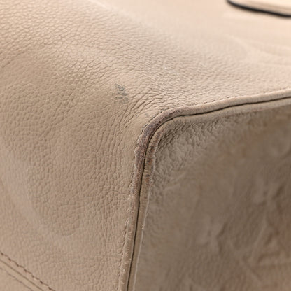 Louis Vuitton Empreinte Monogram Giant Onthego MM Tourterelle 16 of 20