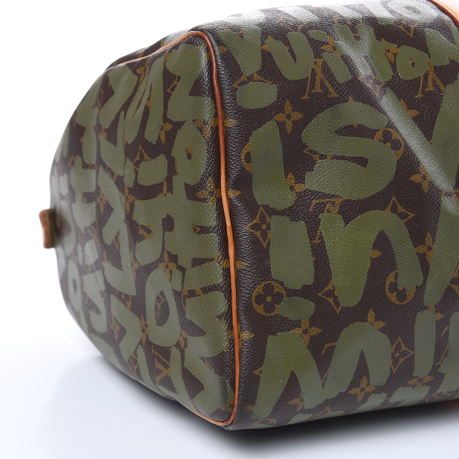 Louis Vuitton Graffiti Keepall 50 Kaki 8 of 16