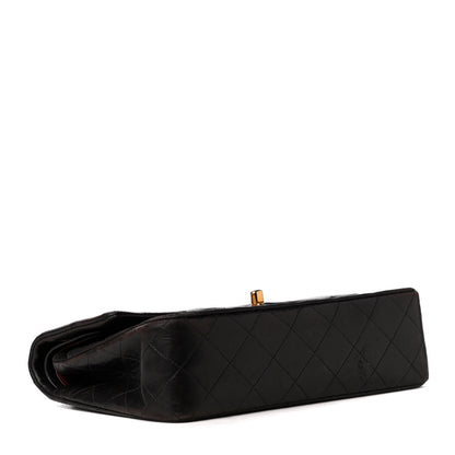 Chanel Lambskin Quilted Small Double Flap Dark Brown 3 of 5