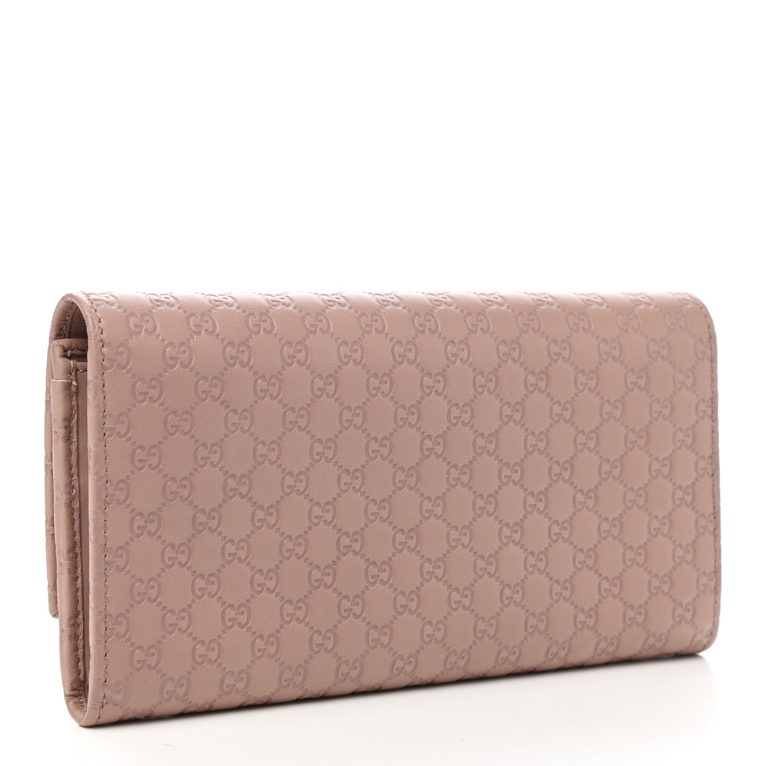 Gucci Microguccissima Bow Continental Wallet Soft Pink 3 of 7