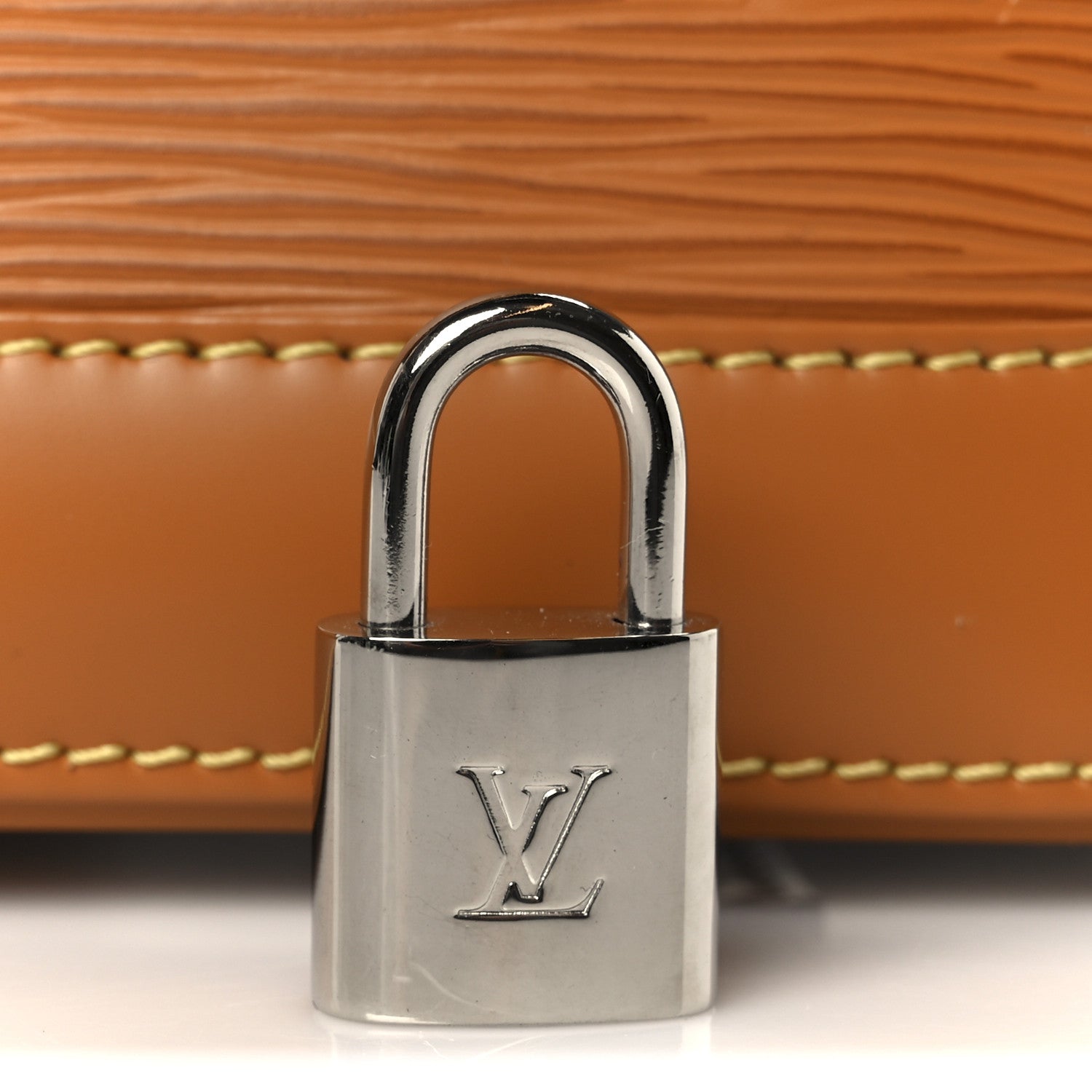 Louis Vuitton Epi Jacquard Alma BB Honey Gold 8 of 12