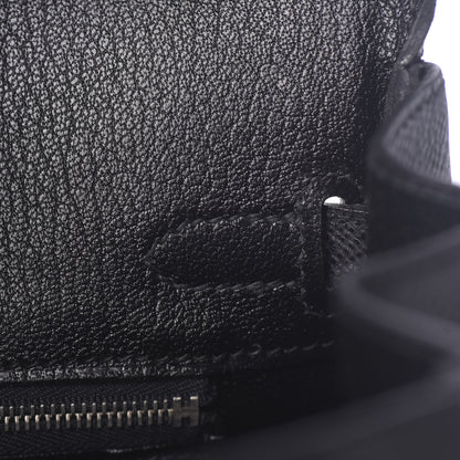 Hermes Epsom Birkin 25 Black 21 of 32
