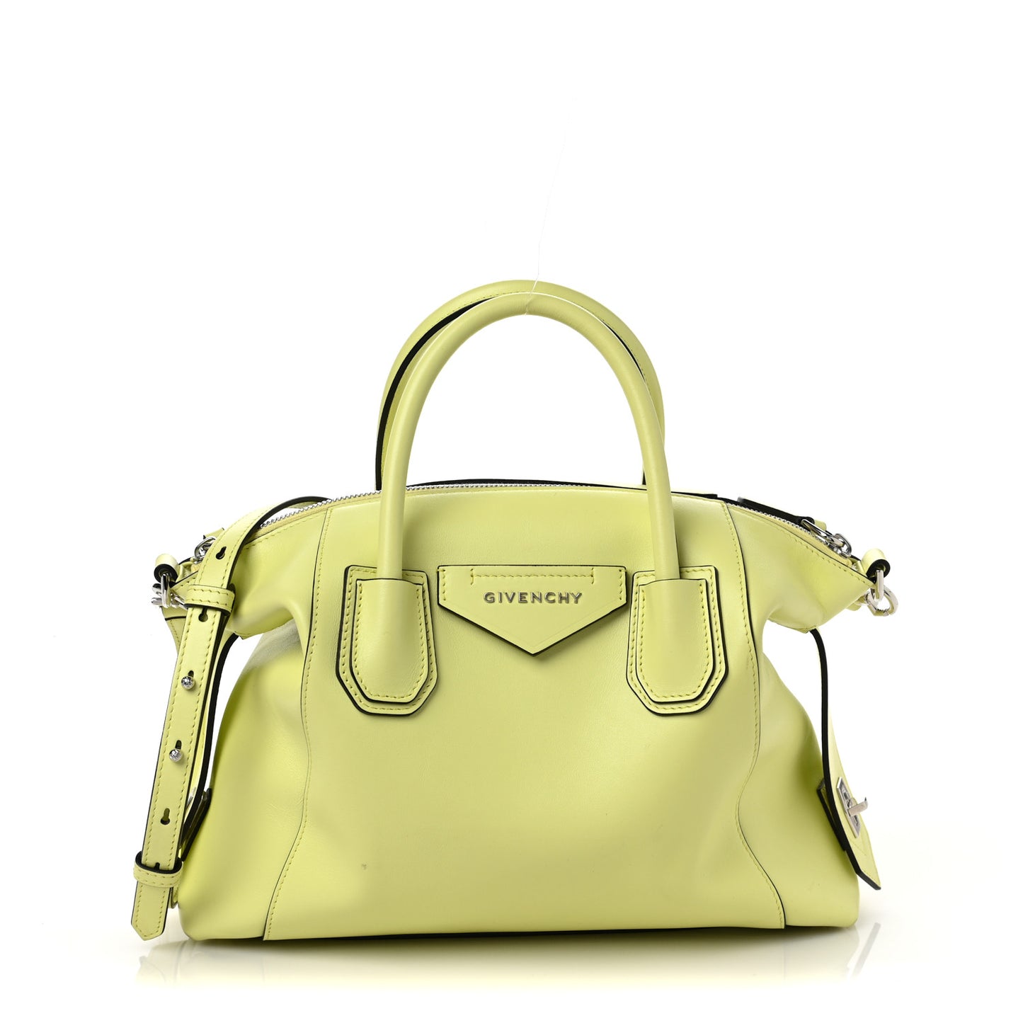 Calfskin Small Soft Antigona Yellow
