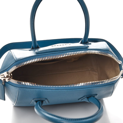 Givenchy Sugar Goatskin Small Antigona Mineral Blue 6 of 9