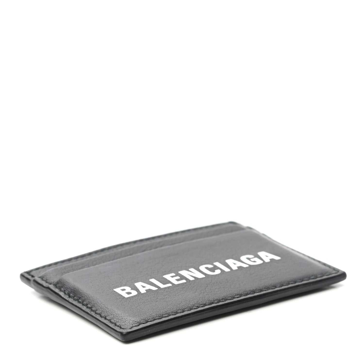 Balenciaga Calfskin Multi Card Case Black 4 of 8