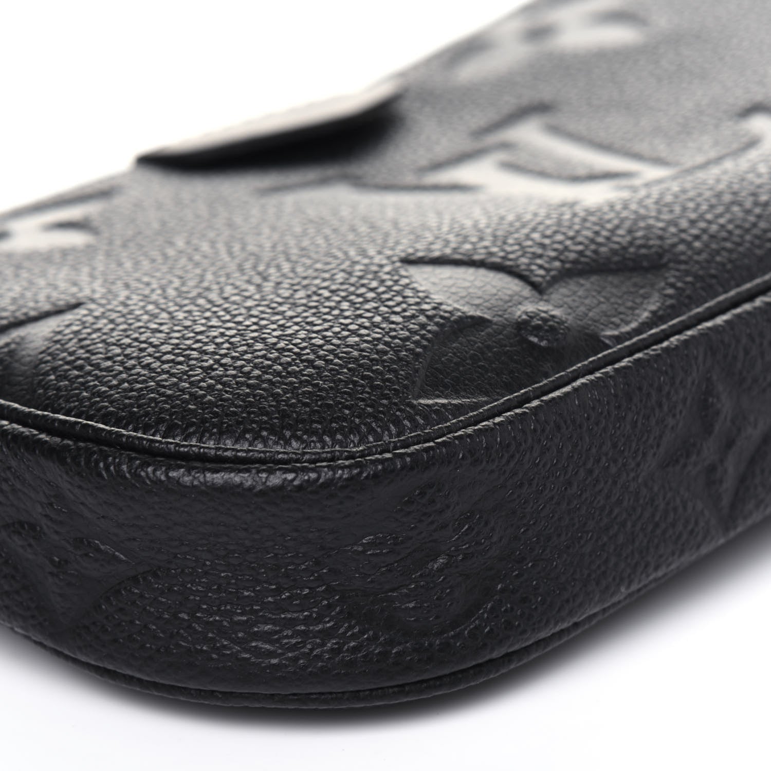 Louis Vuitton Empreinte Monogram Giant Multi Pochette Accessories Large Pochette Black 7 of 11