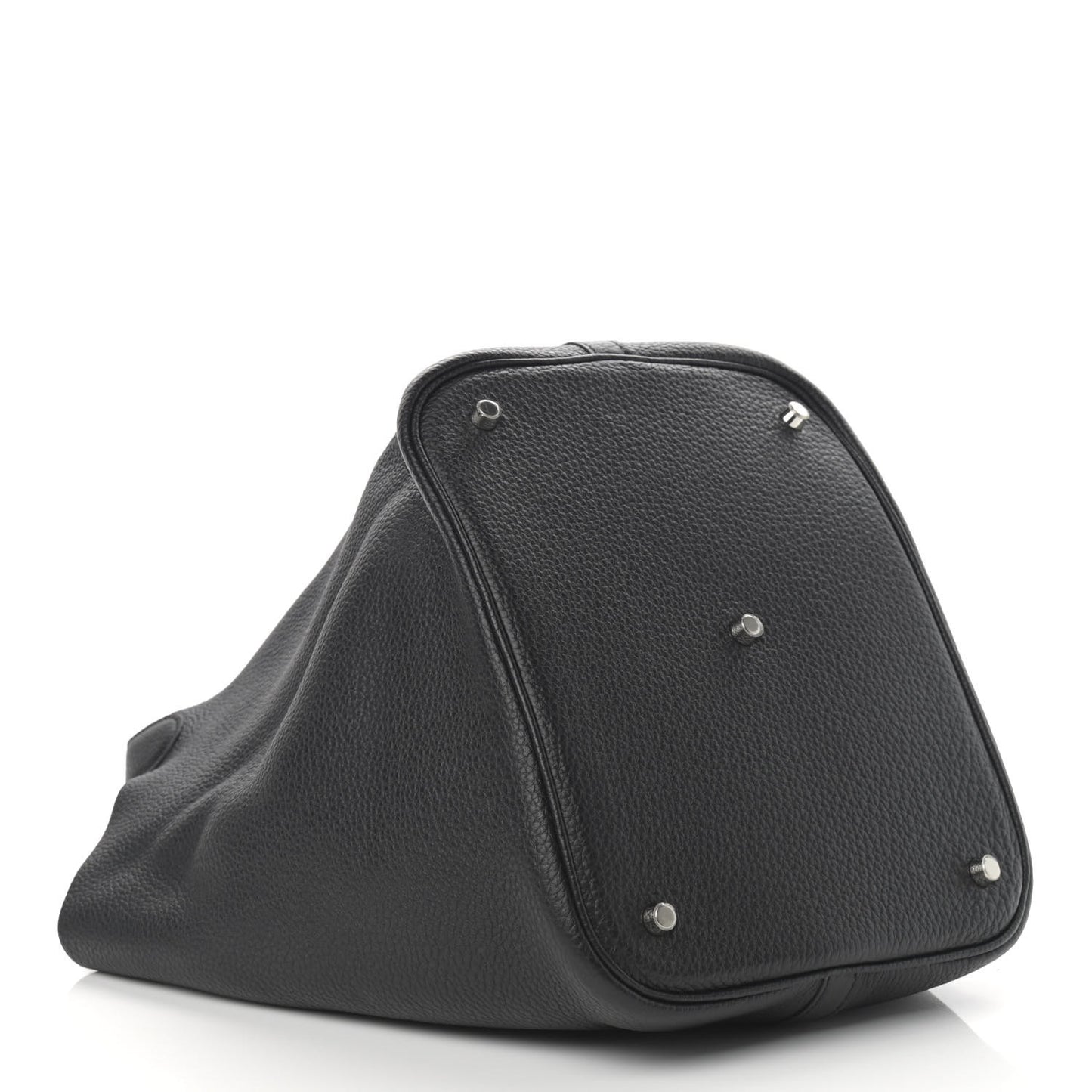 Taurillon Clemence Picotin Lock 26 GM Black