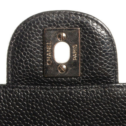 Chanel Caviar Jumbo Single Flap Black 7 of 11
