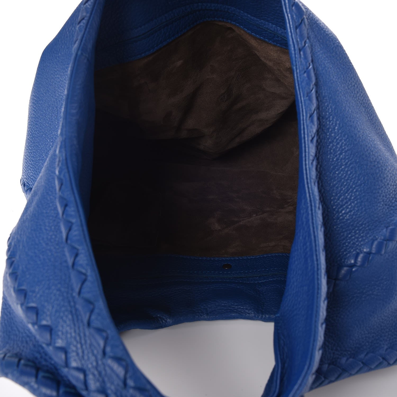 Bottega Veneta Cervo Deerskin Large Hobo Signal Blue 5 of 7