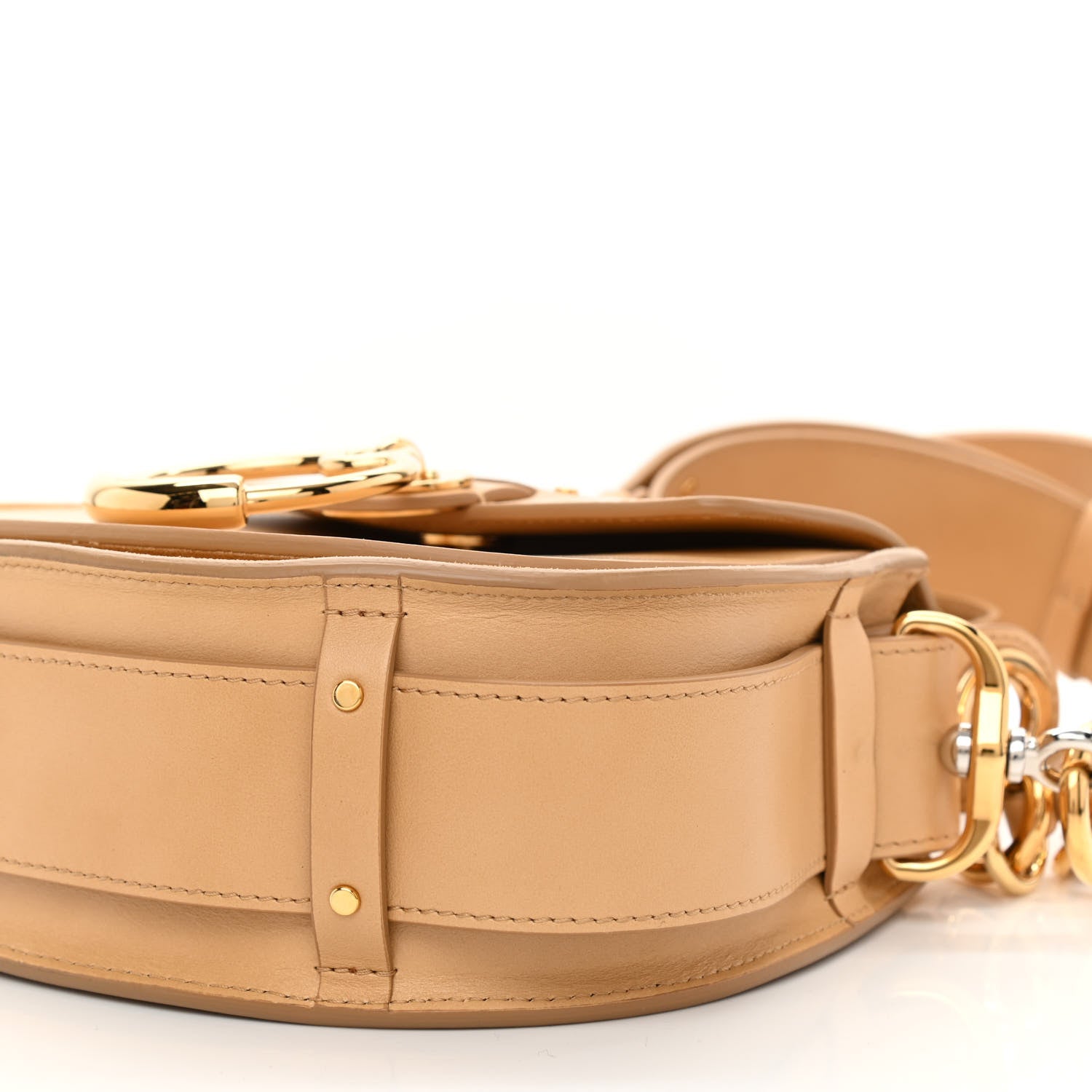 Chloe Calfskin Small Tess Bag Bleached Brown 7 of 7