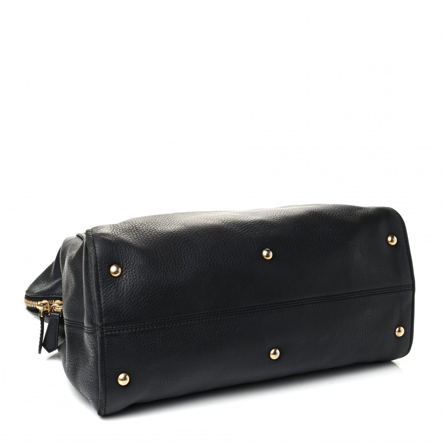 Vitello Dolce Marmol Large Chameleon Tote Black