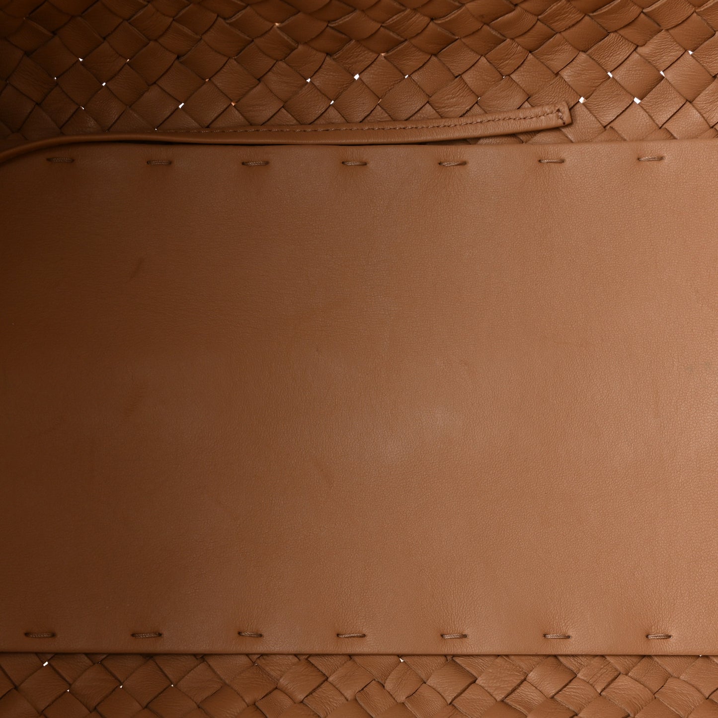 Nappa Intrecciato Medium Paillettes Cabat Beige
