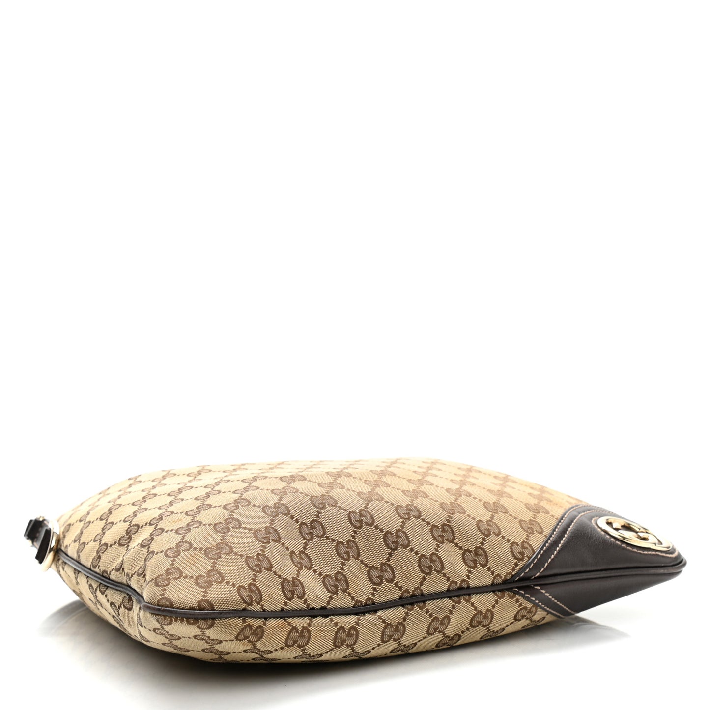 Monogram Medium New Britt Hobo Dark Brown